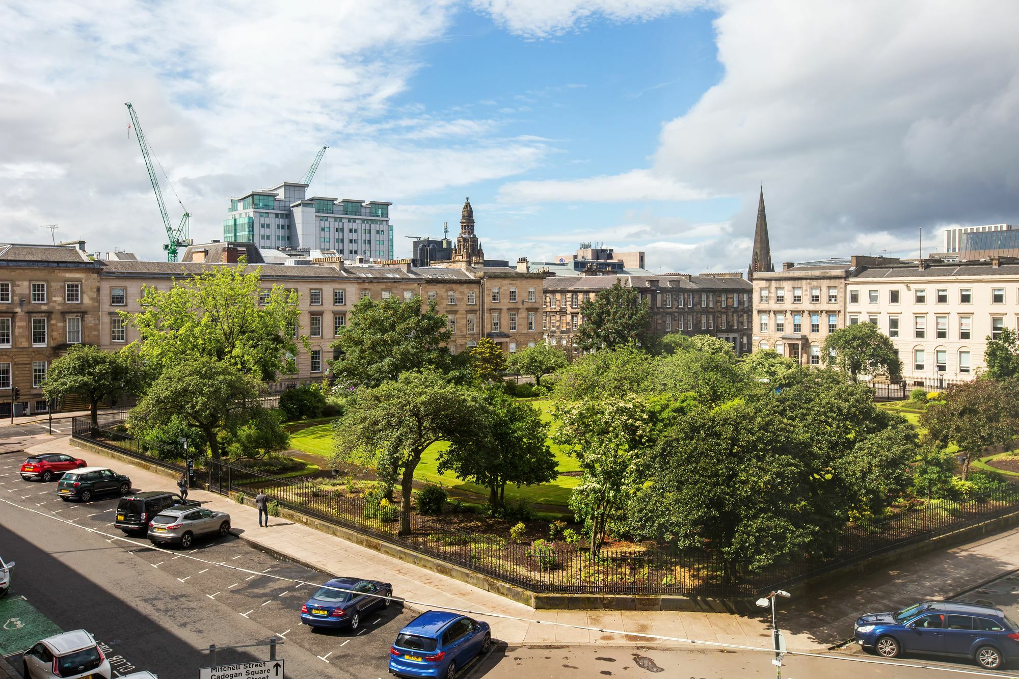 Blythswood Square Apartments Glasgow Buitenkant foto